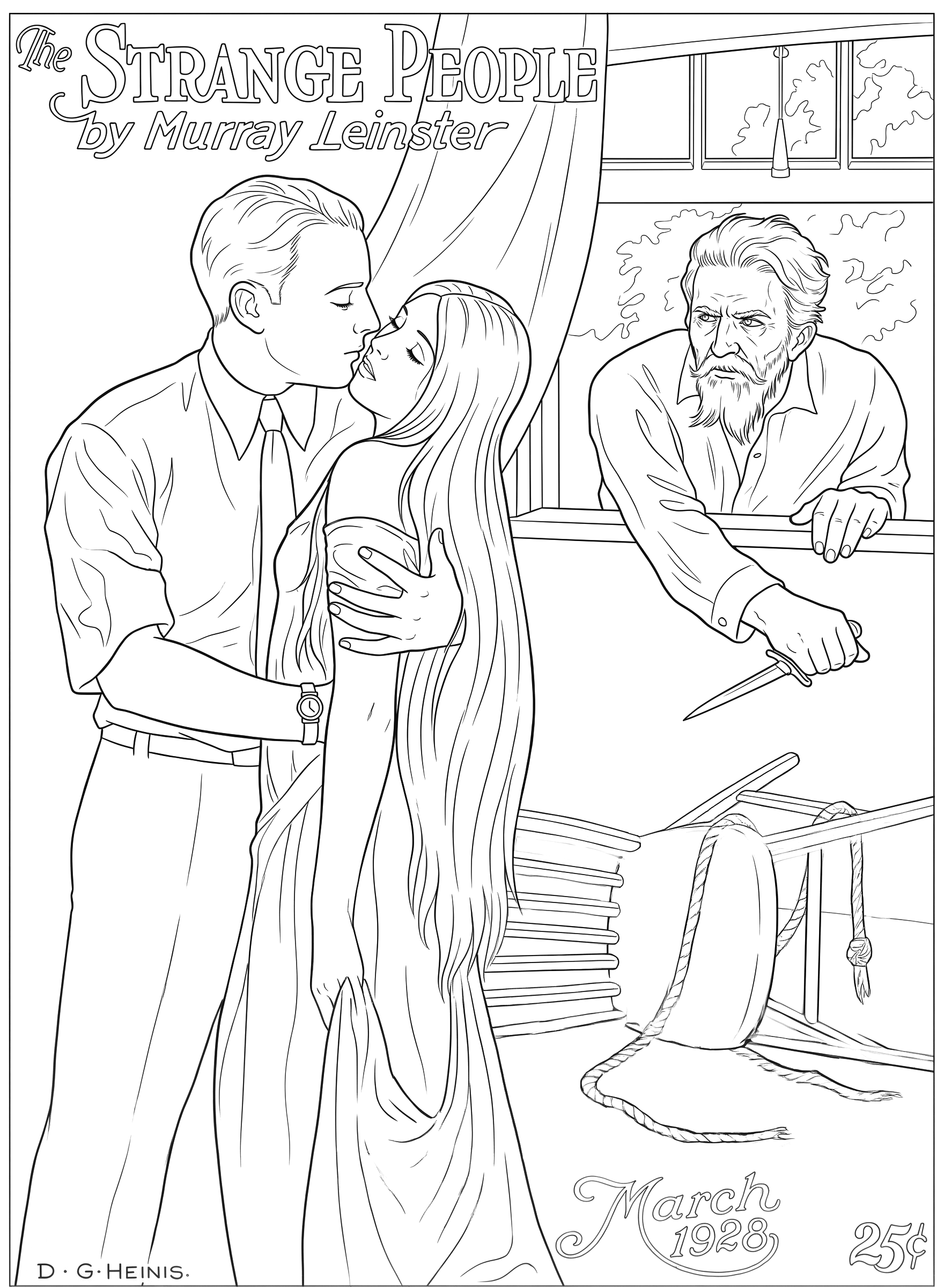 Weird Tales to Color Volume One - Image 5