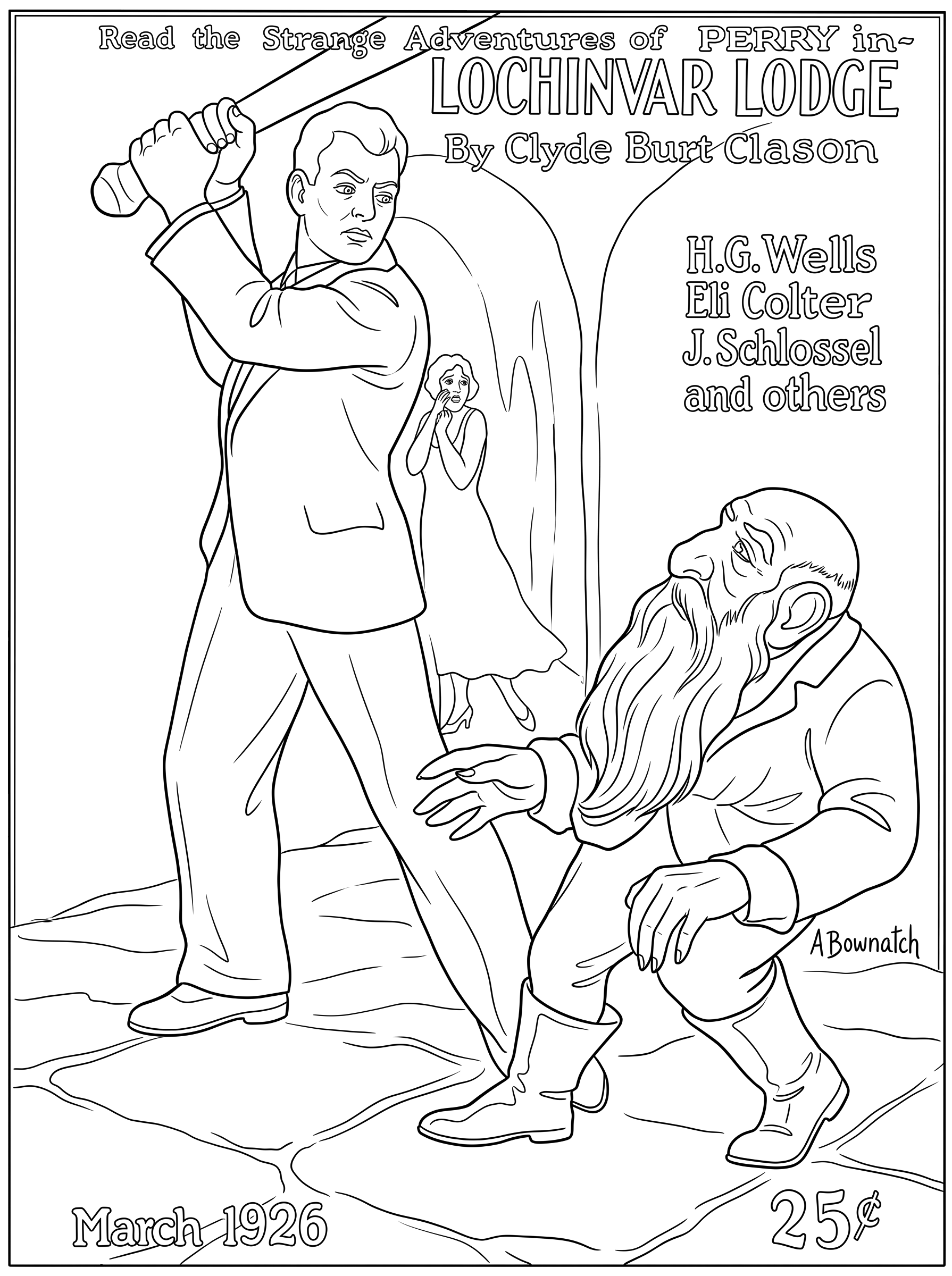 Weird Tales to Color Volume One - Image 4