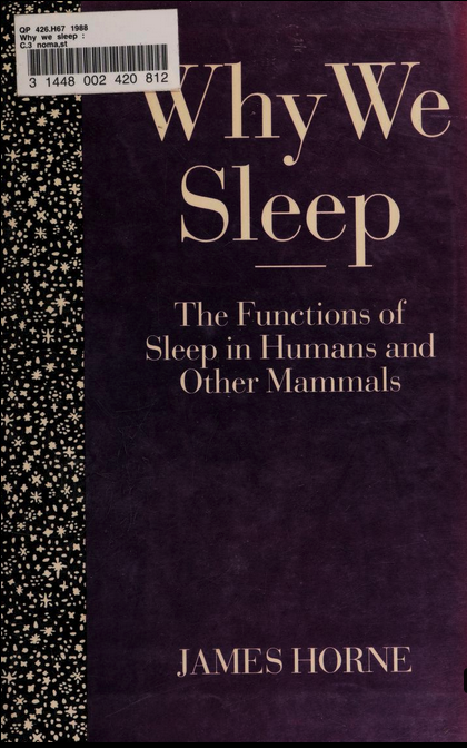 Books About Sleep That You Can Borrow
