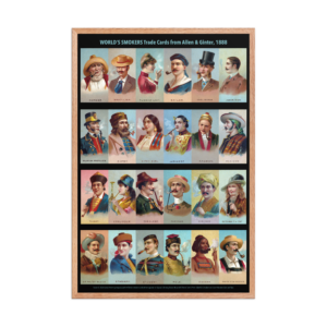 World's Smokers Framed Poster 24 x 36"