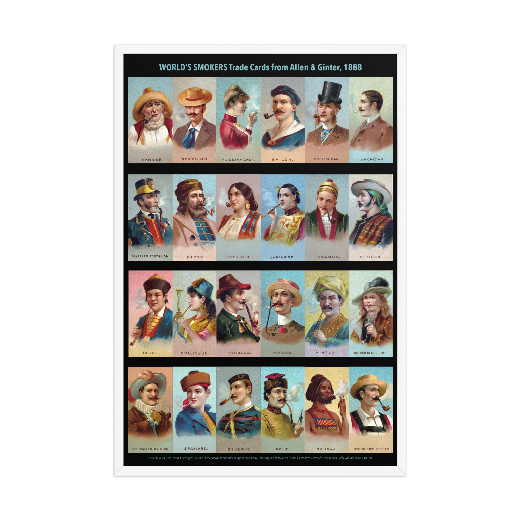 World's Smokers Framed Poster 24 x 36" - Image 3