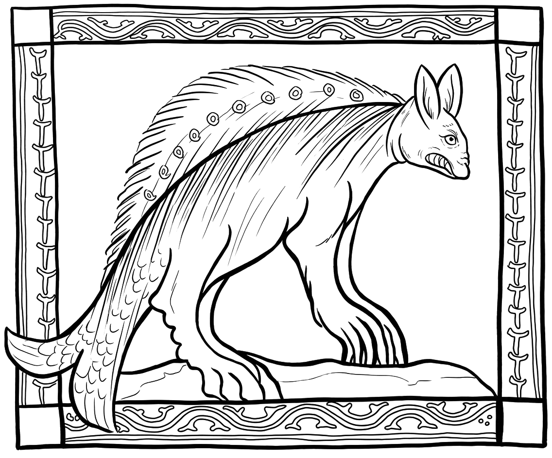 Grunty Animals to Color Volume One - Image 5