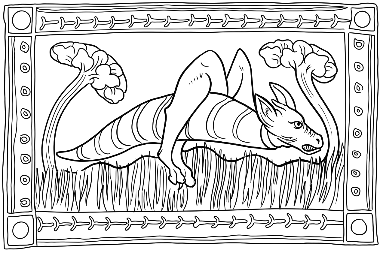 Grunty Animals to Color Volume One - Image 7
