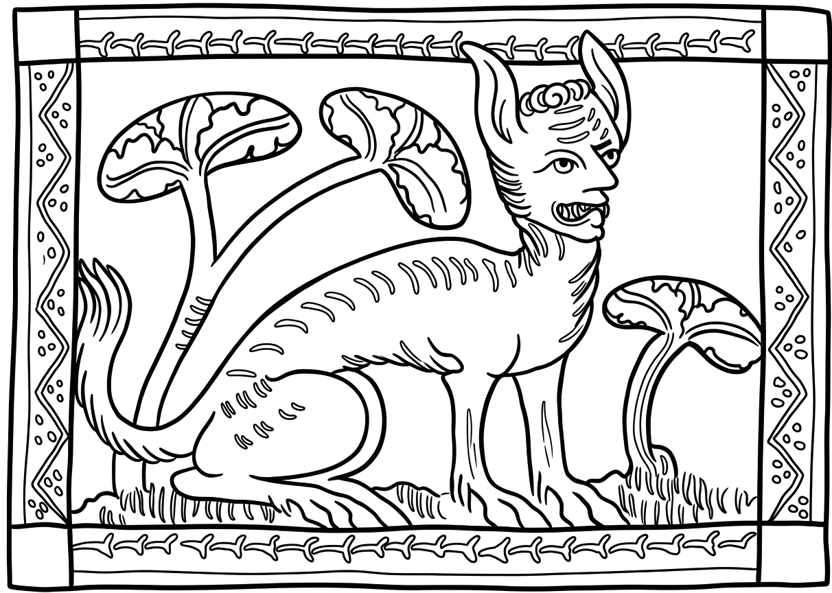 Grunty Animals to Color Volume One - Image 3