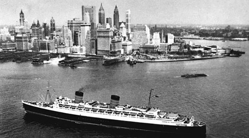 In the Groove on the Queen Mary in 1939