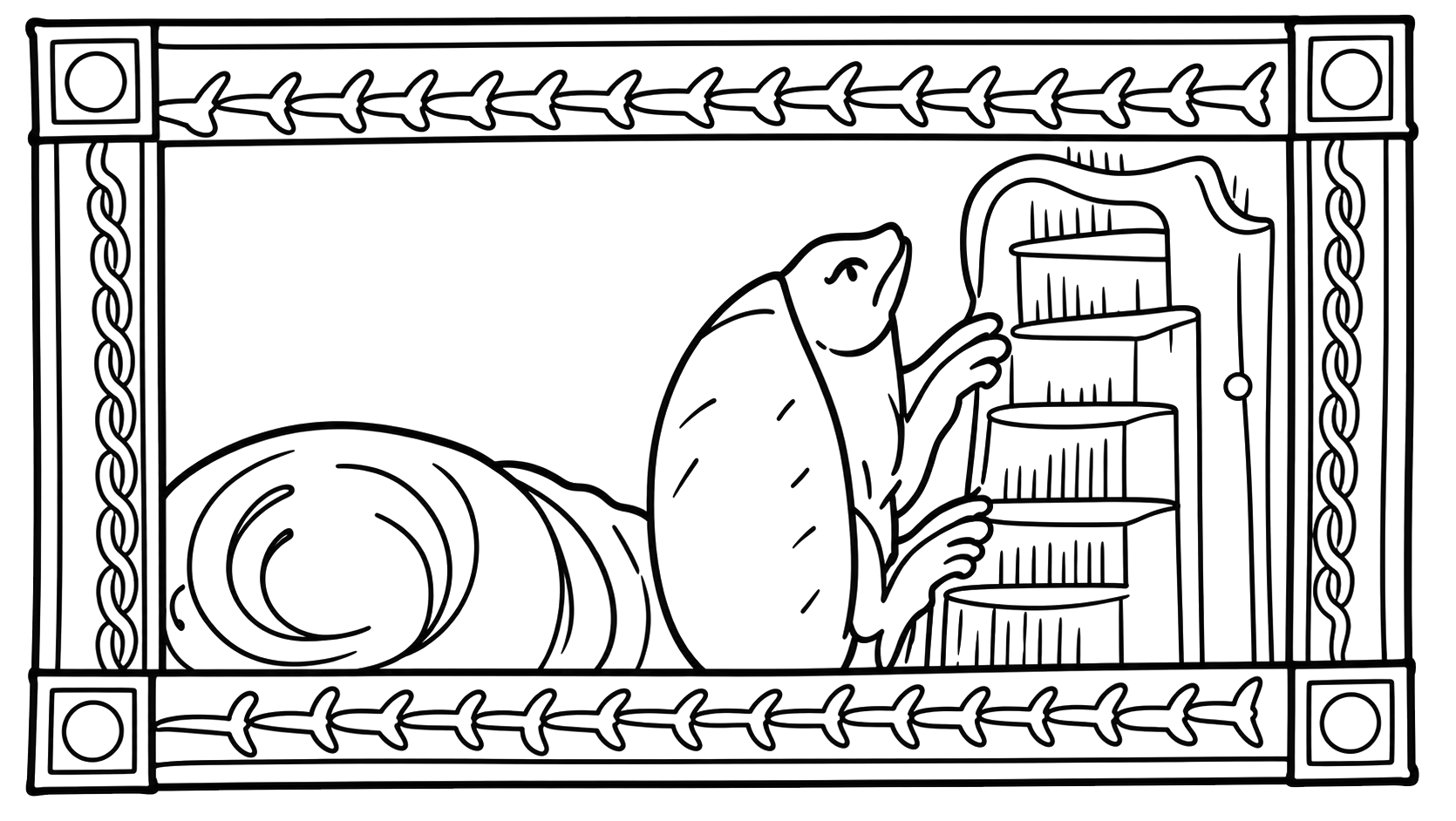 Grunty Animals to Color Volume Two - Image 4