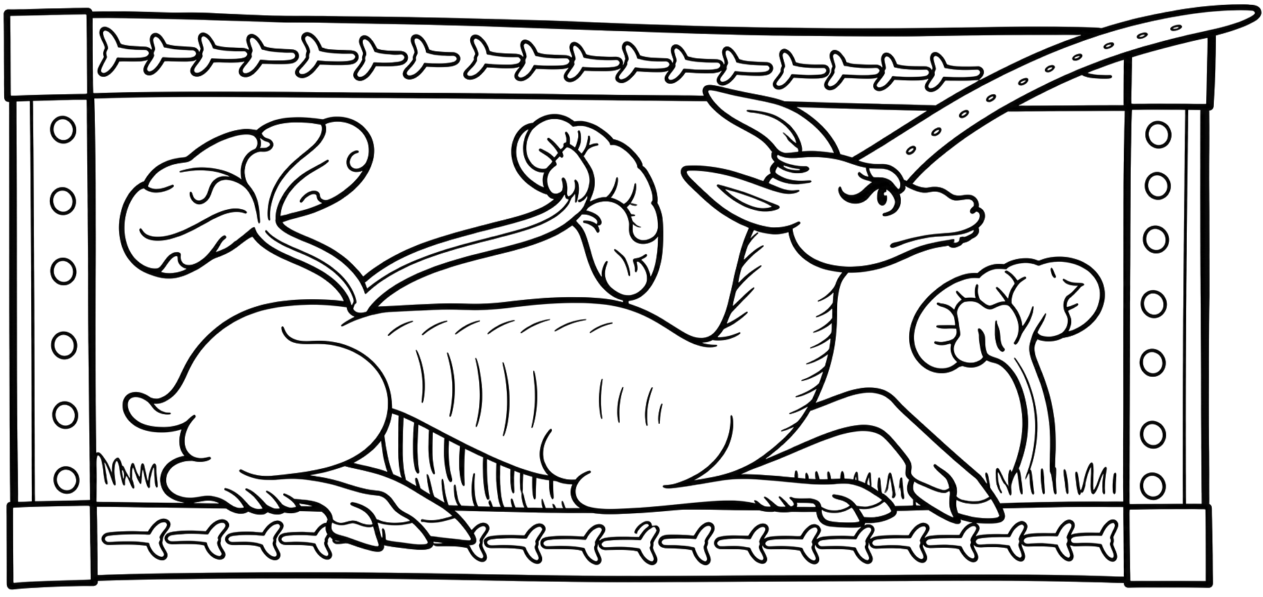 Grunty Animals to Color Volume Two - Image 7