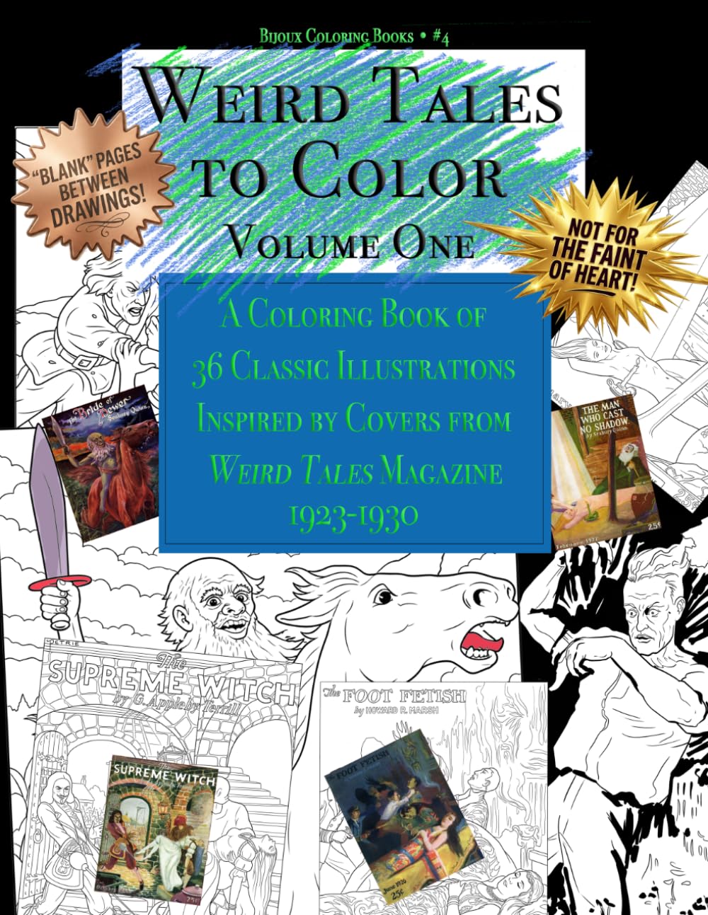 Weird Tales to Color Volume One