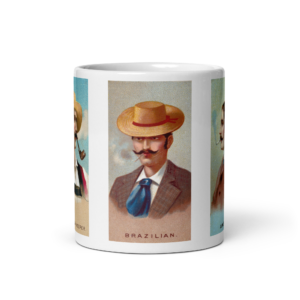 World's Smokers Mug: Swiss Cow-Keeper, Brazilian, American