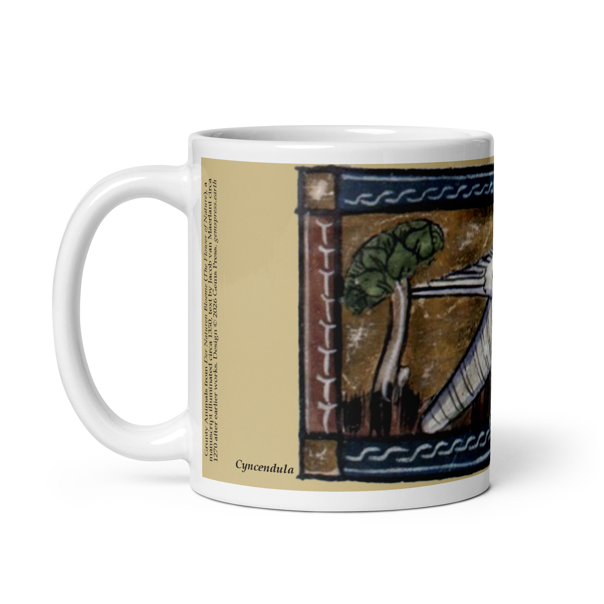 Grunty Animals Mug: Cyncendula - Image 3