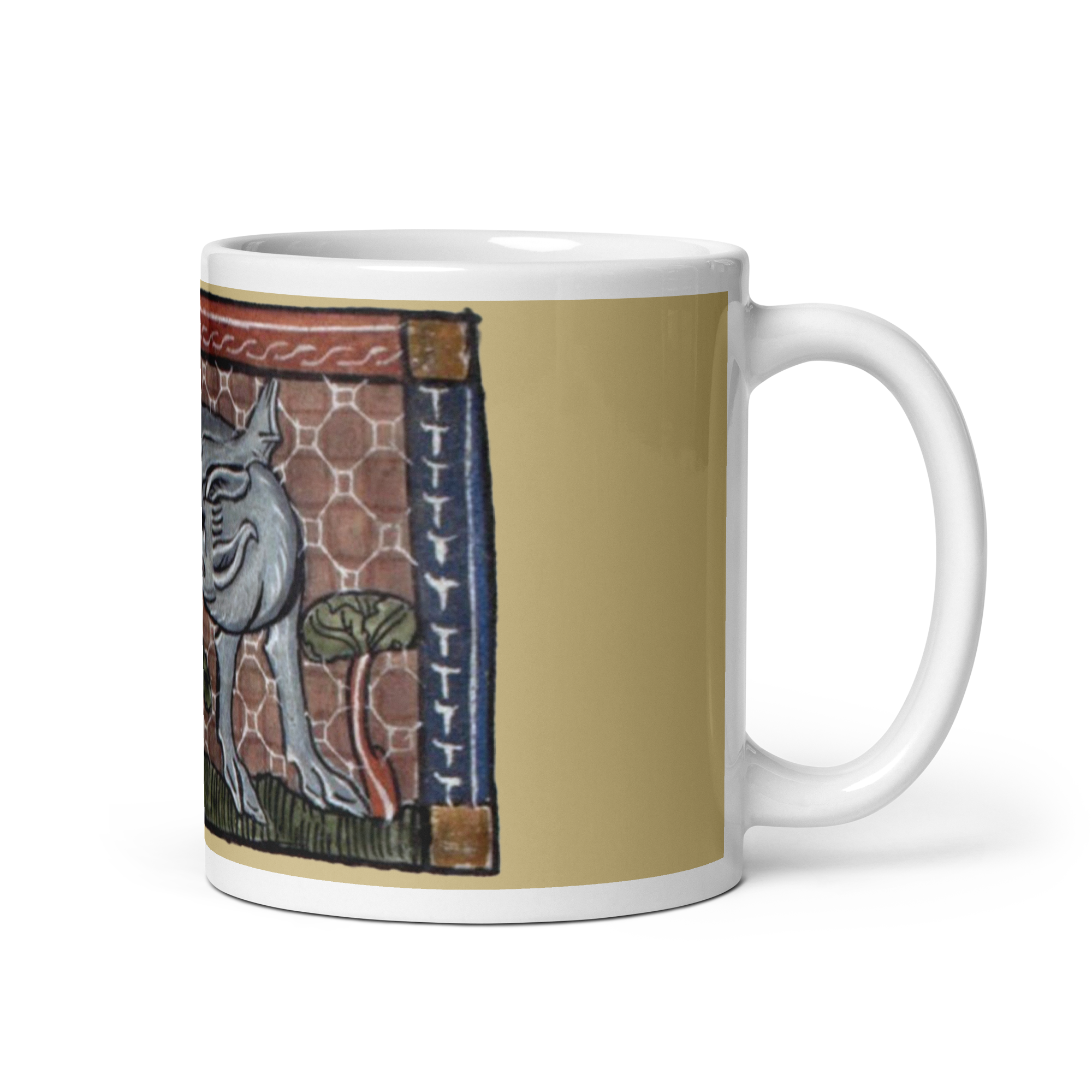 Grunty Animals Mug: Castor (beaver) - Image 3